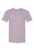 Bella + Canvas BC3001/3001 Mens Jersey Short Sleeve Crewneck T-Shirt Light Violet Purple Flat Front