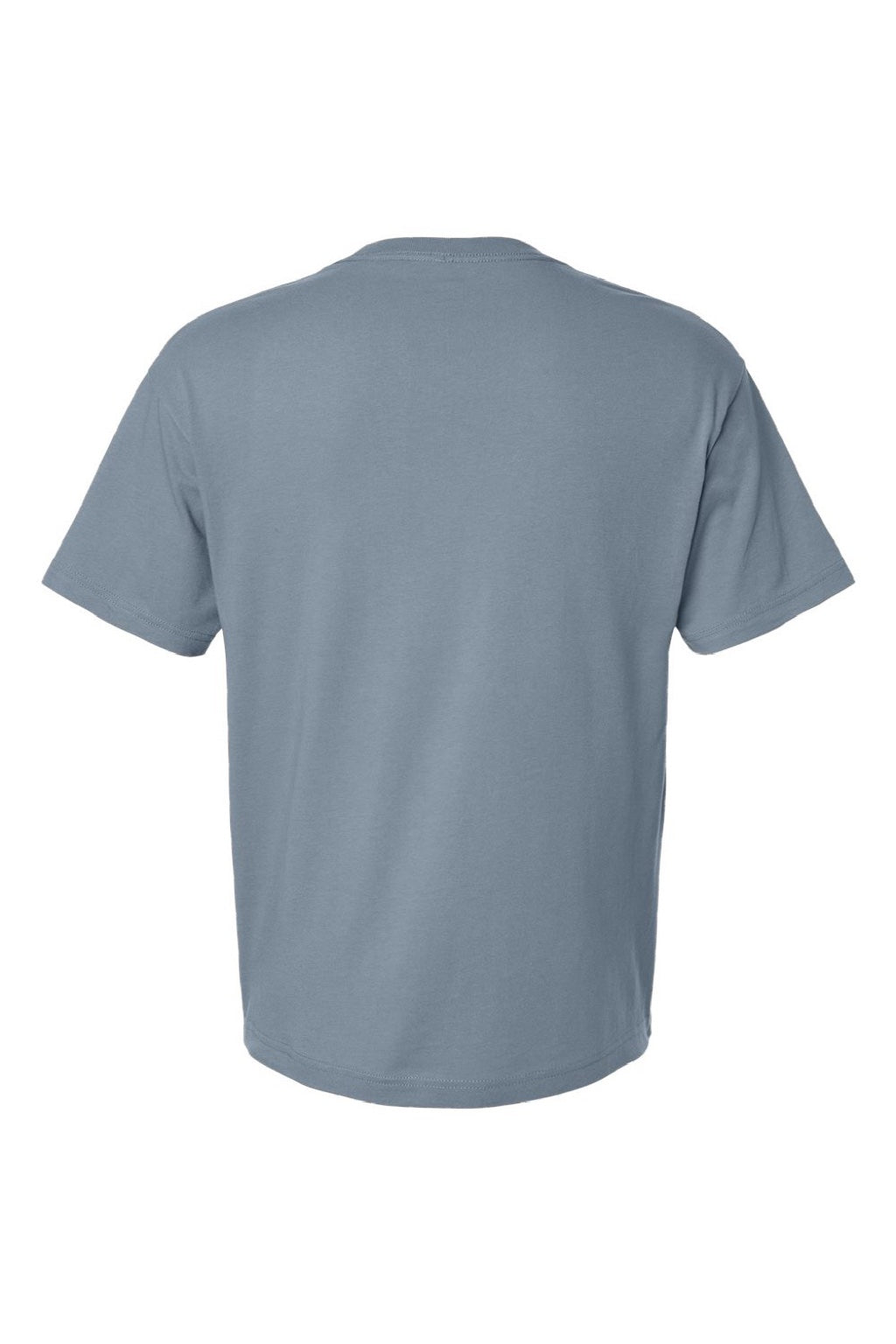 Bella + Canvas BC3010 Mens Short Sleeve Crewneck T-Shirt Vintage Denim Blue Flat Back