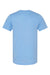 Bella + Canvas BC3413/3413C/3413 Mens Short Sleeve Crewneck T-Shirt Solid Blue Flat Back