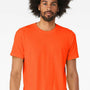 Bella + Canvas Mens Short Sleeve Crewneck T-Shirt - Solid Orange