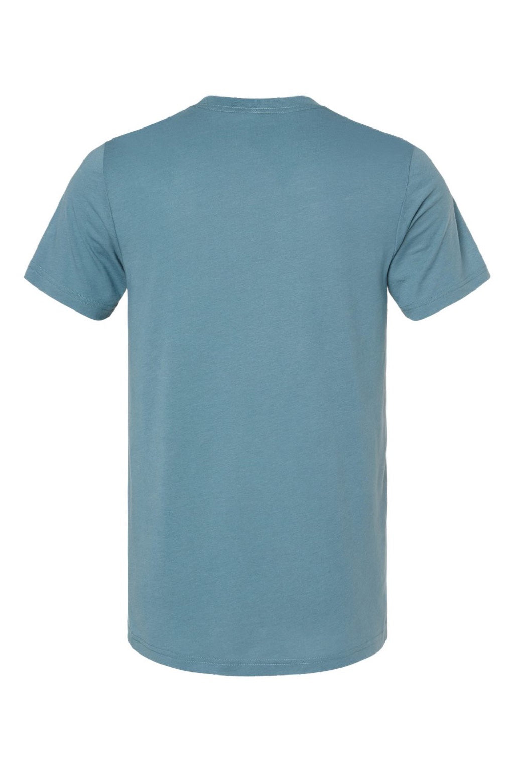 Bella + Canvas BC3413/3413C/3413 Mens Short Sleeve Crewneck T-Shirt Solid Slate Flat Back