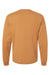 Bella + Canvas BC3511 Mens Long Sleeve Crewneck T-Shirt Toast Flat Back