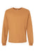Bella + Canvas BC3511 Mens Long Sleeve Crewneck T-Shirt Toast Flat Front