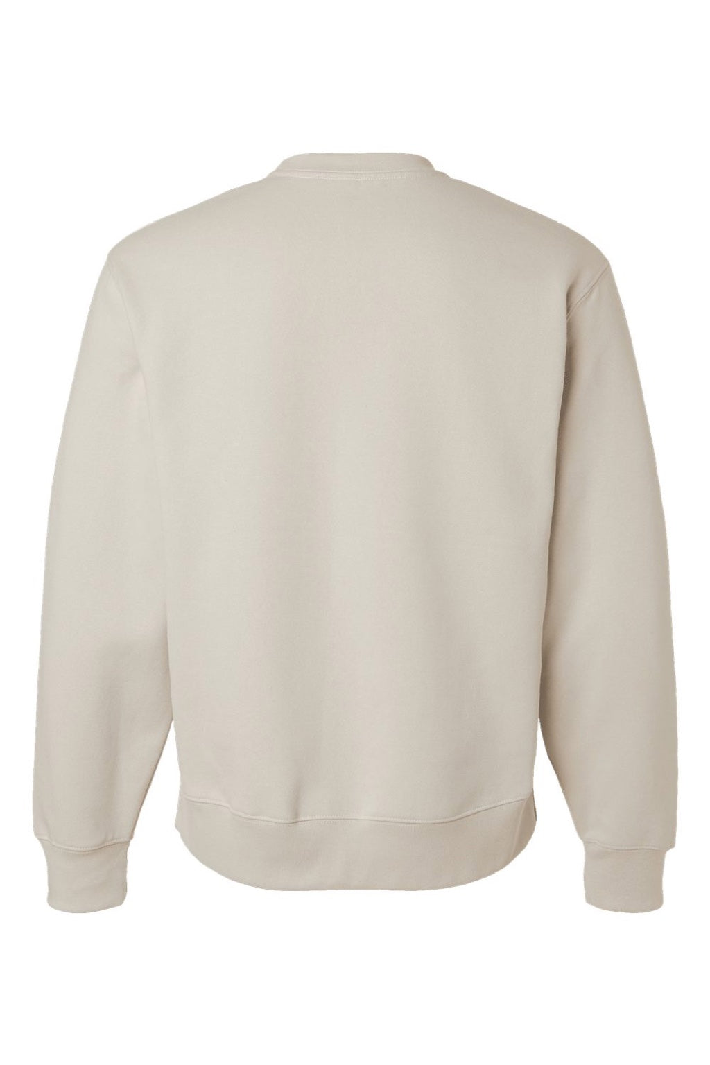 Bella + Canvas BC4711 Mens Crewneck Sweatshirt Dust Flat Back