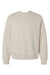 Bella + Canvas BC4711 Mens Crewneck Sweatshirt Dust Flat Front