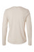 Bella + Canvas BC6500/6500 Womens Jersey Long Sleeve Crewneck T-Shirt Heather Dust Flat Back