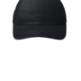 Port Authority Hats Mens Brushed Twill Adjustable Hat - Black