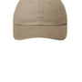 Port Authority Hats Mens Brushed Twill Adjustable Hat - Khaki Brown
