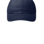 Port Authority Hats Mens Brushed Twill Adjustable Hat - Navy Blue