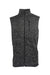 Burnside B3910 Mens Sweater Knit Full Zip Vest Heather Black Flat Front