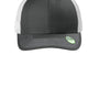Port Authority Hats Mens Eco Snapback Trucker Hat - Smoke Grey/White