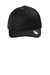 Port Authority Hats C402ECO Mens Eco Snapback Trucker Hat Deep Black Flat Front