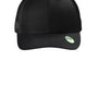 Port Authority Hats Mens Eco Snapback Trucker Hat - Deep Black
