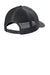 Port Authority Hats C402ECO Mens Eco Snapback Trucker Hat Steel Grey Flat Back
