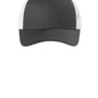 Port Authority Hats Mens Low Profile Snapback Trucker Hat - Steel Grey/White
