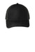 Port Authority Hats C402 Mens Adjustable Trucker Hat Black/Steel Grey Flat Front