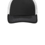 Port Authority Hats Mens Low Profile Snapback Trucker Hat - Black/White