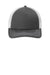 Port Authority Hats C405LP Mens Low Profile Snapback Trucker Hat Steel Grey/White Flat Front