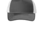 Port Authority Hats Mens Snapback Trucker Hat - Steel Grey/White
