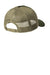 Port Authority Hats C405 Mens Snapback Trucker Hat Olive Drab Green/Tan Flat Back