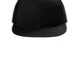 Port Authority Hats Mens Snapback Flat Bill Trucker Hat - Black