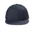 Port Authority Hats C407 Mens Snapback Flat Bill Trucker Hat Rich Navy Blue Flat Front