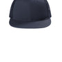 Port Authority Hats Mens Snapback Flat Bill Trucker Hat - Rich Navy Blue