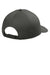 Port Authority Hats C408 Mens Snapback Hat Steel Grey Flat Back