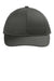 Port Authority Hats C408 Mens Snapback Hat Steel Grey Flat Front