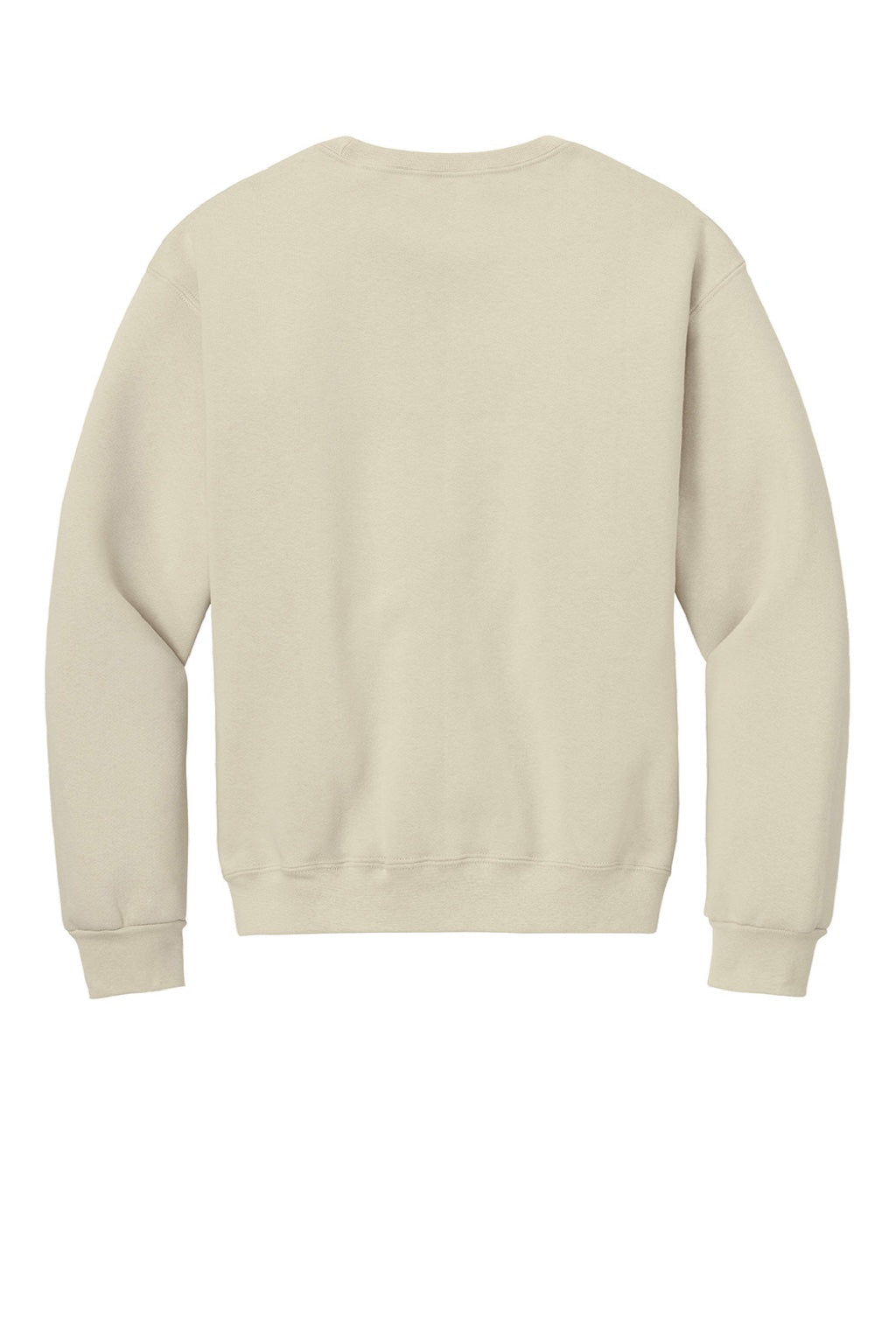 Jerzees C12M Mens Rugged Crewneck Sweatshirt Putty Flat Back