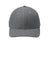 Port Authority Hats C301 Mens Performance Flexfit Snapback Hat Heather Grey Flat Front