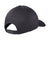 Port Authority Hats C801 Mens Fine Twill Snapback Hat Graphite Grey Flat Back