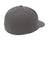 Port Authority Hats C808 Mens Stretch Fit Hat Grey Flat Back