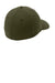 Port Authority Hats C809 Mens Stretch Fit Hat Loden Green Flat Back