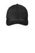 Port Authority Hats C811 Mens Adjustable Hat Black Flat Front