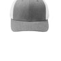 Port Authority Hats Mens Stretch Fit Hat - Heather Grey/White
