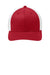 Port Authority Hats C812 Mens Stretch Fit Hat True Red/White Flat Front