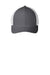 Port Authority Hats C812 Mens Stretch Fit Hat Graphite Grey/White Flat Front