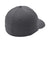 Port Authority Hats C813 Mens Stretch Fit Hat Graphite Grey Flat Back