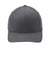 Port Authority Hats C813 Mens Stretch Fit Hat Graphite Grey Flat Front
