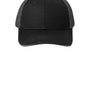 Port Authority Hats Mens Adjustable Hat - Black/Silver Grey