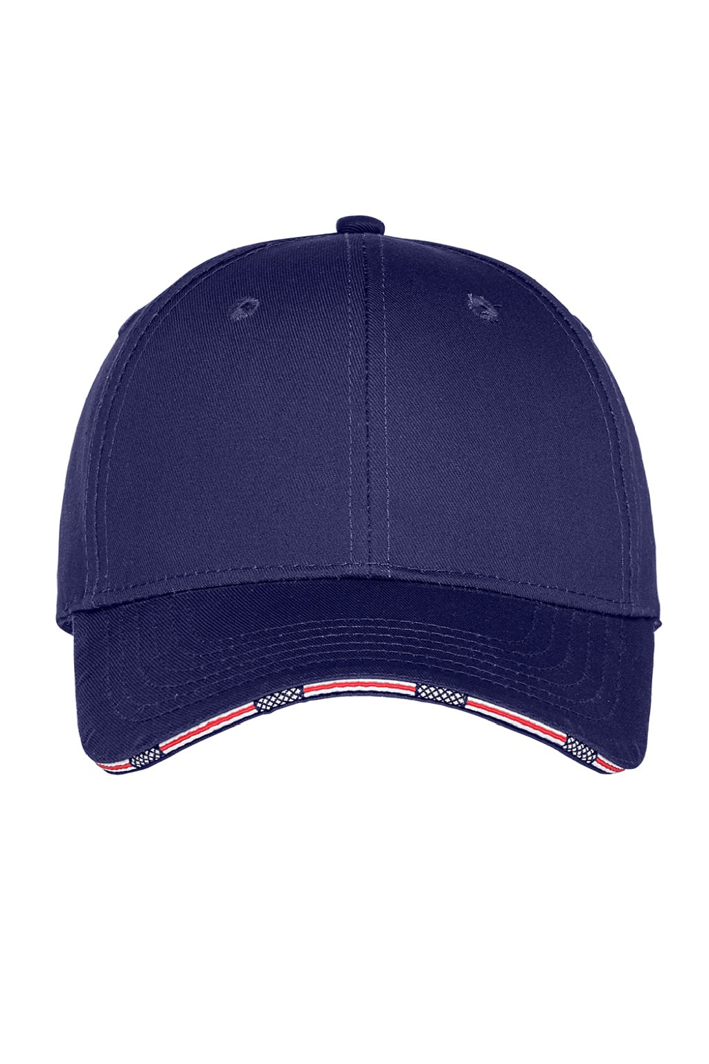 Port Authority Hats C829 Mens Adjustable Hat Blue Crush Flat Front