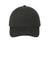 Port Authority Hats C830 Mens Adjustable Hat Charcoal Grey/Black Flat Front