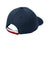 Port Authority Hats C830 Mens Adjustable Hat Classic Navy Blue/Red/White Flat Back