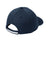 Port Authority Hats C830 Mens Adjustable Hat Classic Navy Blue/White Flat Back