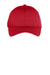 Port Authority Hats C833 Mens Adjustable Hat Red Flat Front