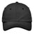 Port Authority Hats C835 Mens Adjustable Hat Charcoal Grey/Black Flat Front