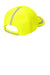 Port Authority Hats C836 Mens Enhanced Visibility Adjustable Hat Safety Yellow Flat Back