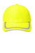 Port Authority Hats C836 Mens Enhanced Visibility Adjustable Hat Safety Yellow Flat Front