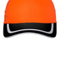 Port Authority Hats Mens Enhanced Visibility Adjustable Hat - Safety Orange/Black